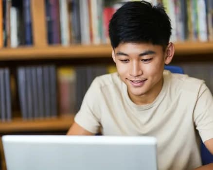 Élève concentré révisant les mathématiques — cours particuliers à Muret